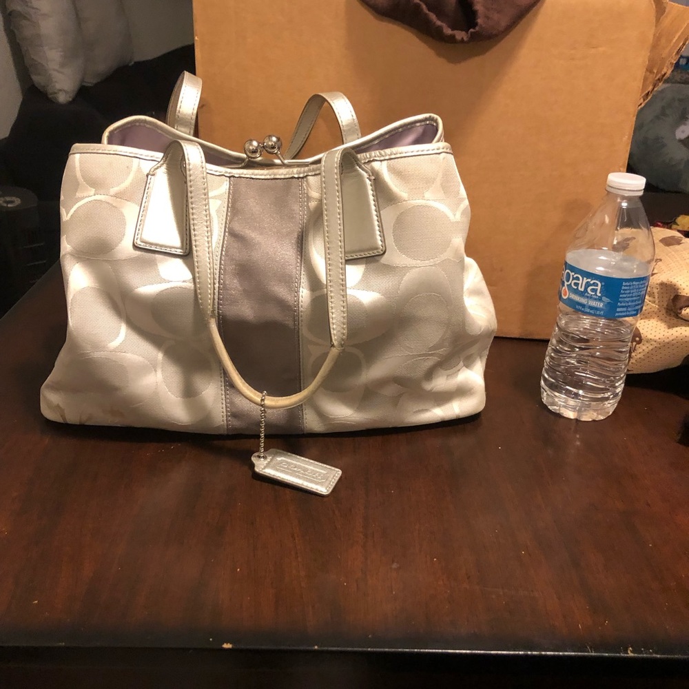 Coach hand purse